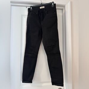 Madewell Black Skinny Jeans